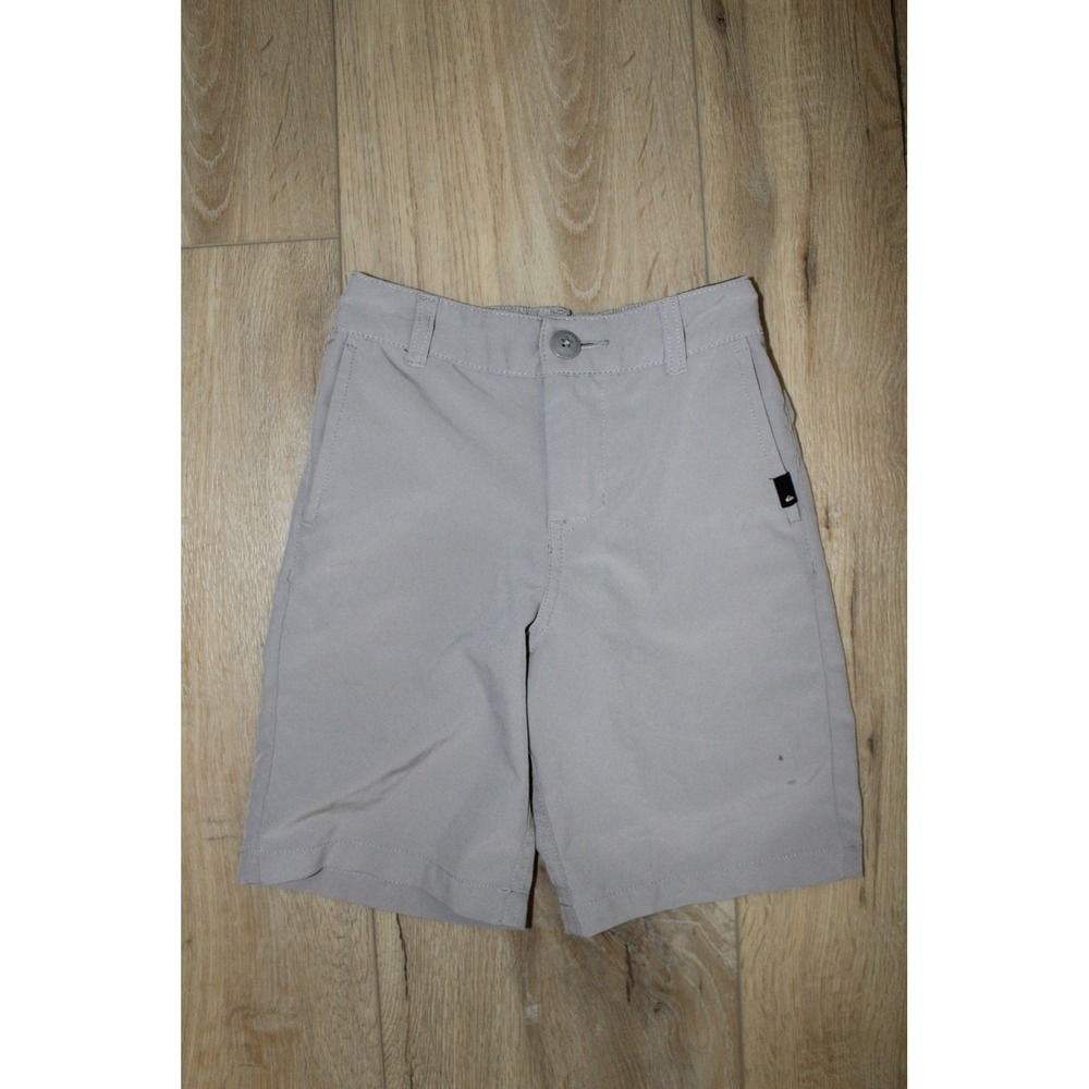 Quiksilver Boys Union Amphibian Hybrid Shorts Grey Size 6 Boardshorts Walkshorts